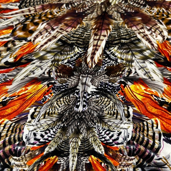 ECHO silk scarf - Picture 7 of 9